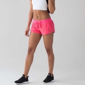 Lululemon Hot Pink Shorts
